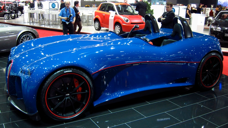 Illustration for article titled Wiesmann's BMW-powered ultralight is fast, stubby